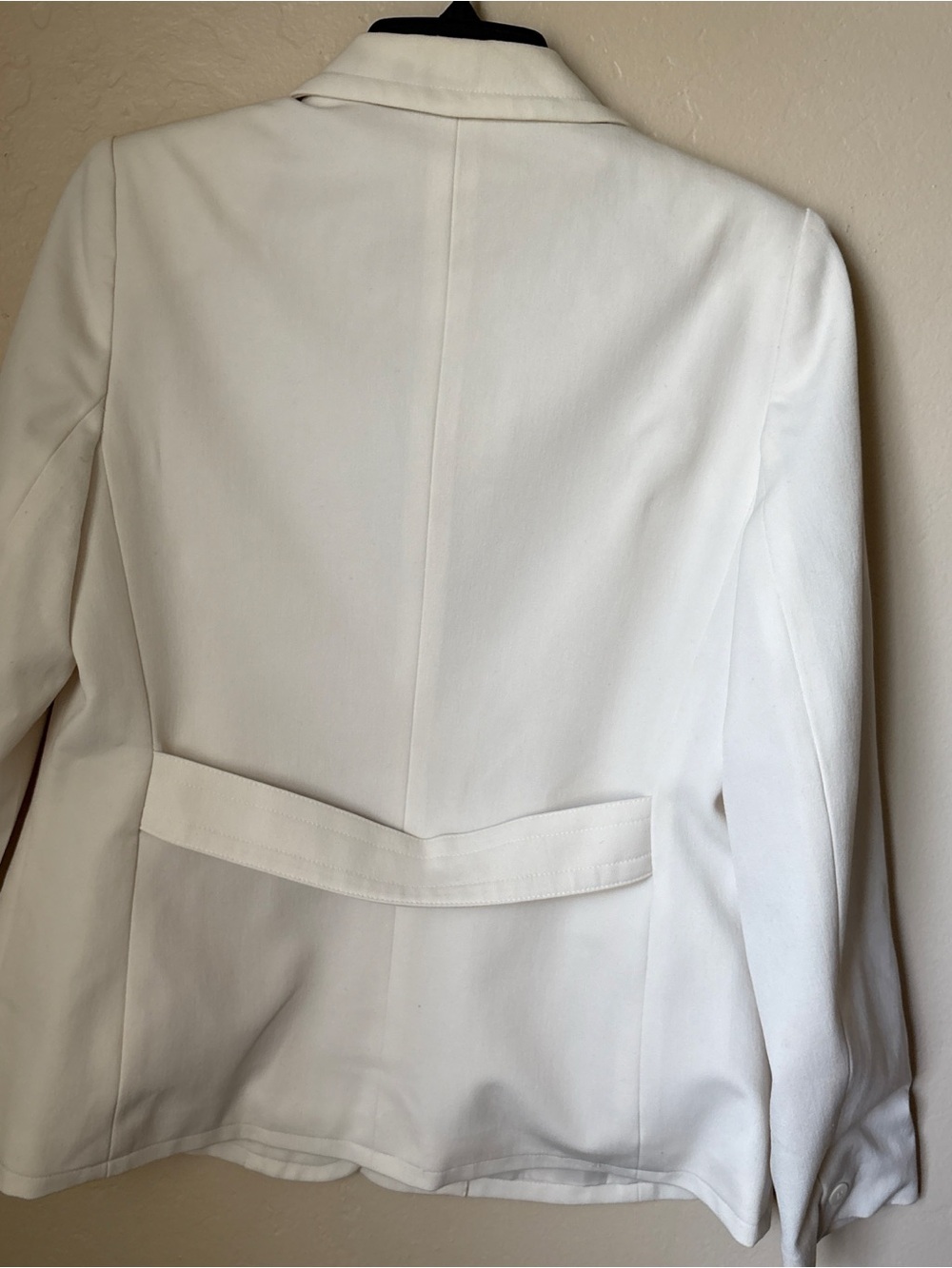 Apostrophe Petite White Single-Button Notch Lapel Blazer - Picture 3 of 7